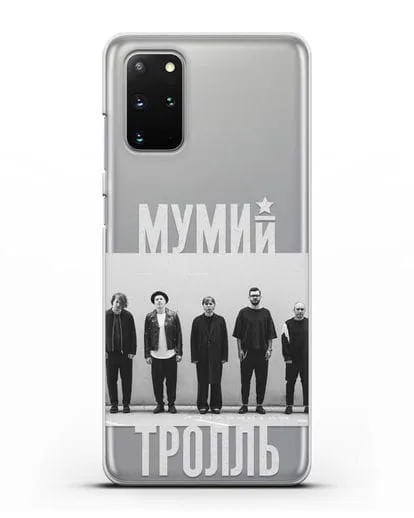 Чехол с фотографией участников группы Мумий Тролль силиконовый для Samsung Galaxy S20 Plus [SM-G985F]