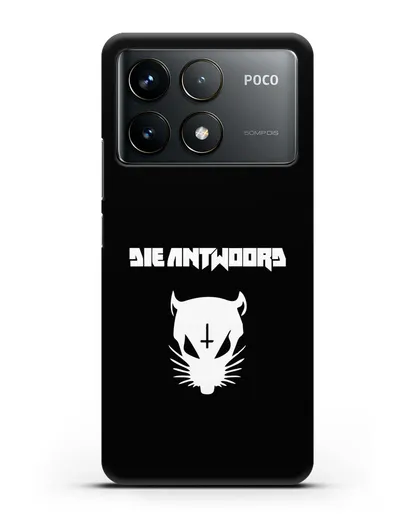 Чехол с символикой Die Antwoord силиконовый для Xiaomi Poco F6 Pro