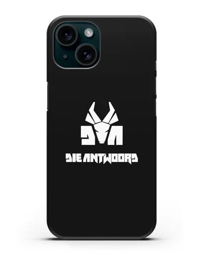Чехол с логотипом Die Antwoord силиконовый для iPhone 15