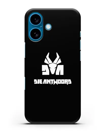 Чехол с логотипом Die Antwoord силиконовый для iPhone 16
