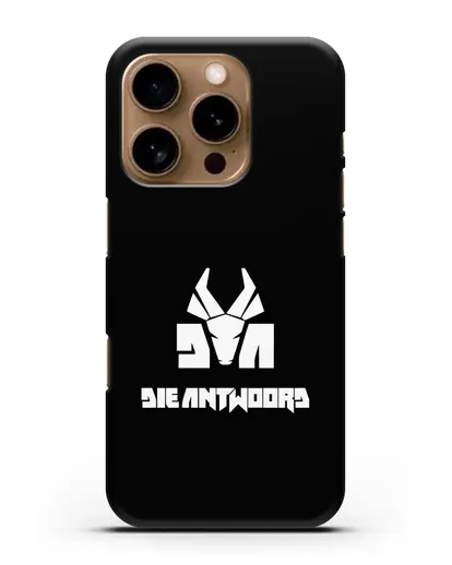 Чехол с логотипом Die Antwoord силиконовый для iPhone 16 Pro