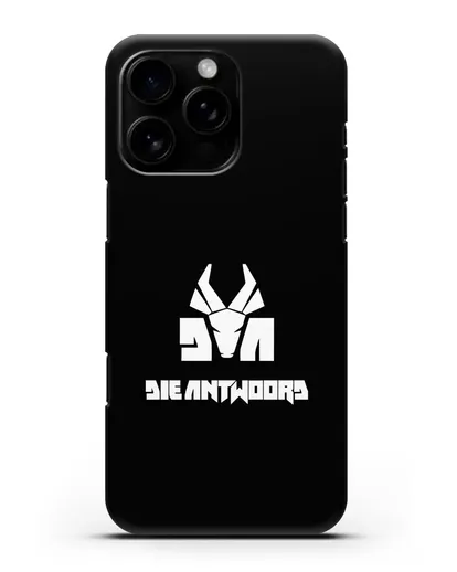 Чехол с логотипом Die Antwoord силиконовый для iPhone 16 Pro Max