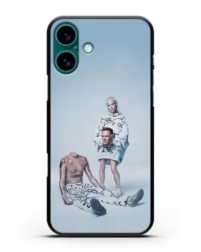 Чехол с изображением Die Antwoord силиконовый для iPhone 16 Plus