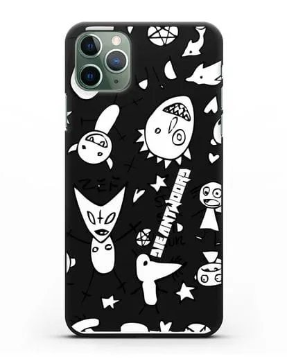 Чехол с иллюстрацией Die Antwoord силиконовый для iPhone 11 Pro Max