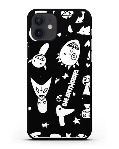 Чехол с иллюстрацией Die Antwoord силиконовый для iPhone 12