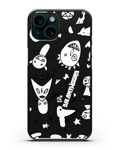 Чехол с иллюстрацией Die Antwoord силиконовый для iPhone 15
