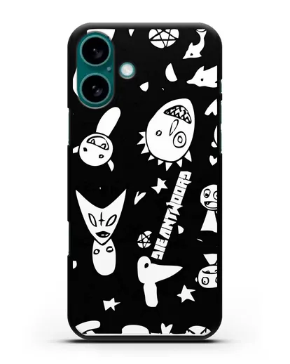 Чехол с иллюстрацией Die Antwoord силиконовый для iPhone 16 Plus