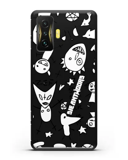 Чехол с иллюстрацией Die Antwoord силиконовый для Xiaomi Poco F4 GT