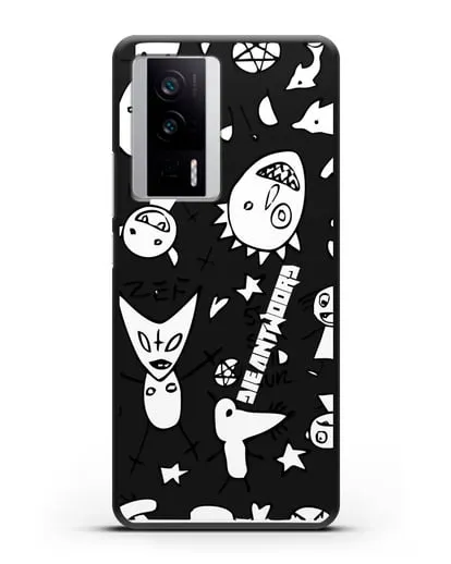 Чехол с иллюстрацией Die Antwoord силиконовый для Xiaomi Poco F5 Pro
