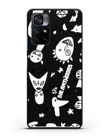 Чехол с иллюстрацией Die Antwoord силиконовый для Xiaomi Poco M4 Pro 5G