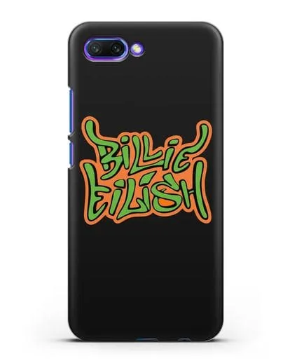 Чехол с логотипом Billie Eilish силиконовый для Honor 10