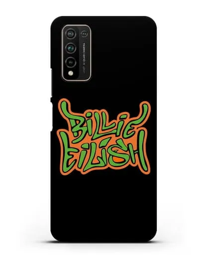 Чехол с логотипом Billie Eilish силиконовый для Honor 10X Lite