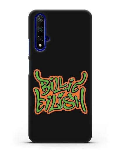 Чехол с логотипом Billie Eilish силиконовый для Honor 20