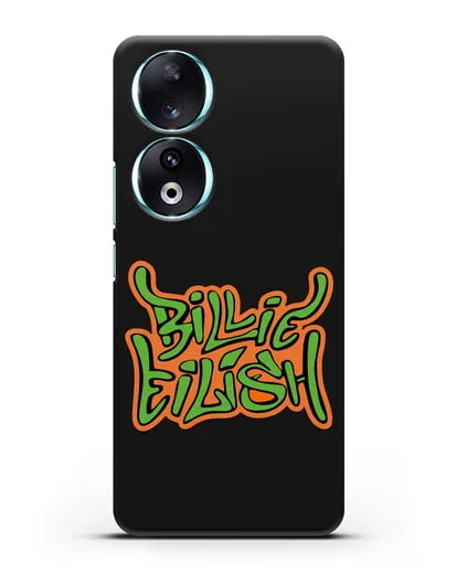 Чехол с логотипом Billie Eilish силиконовый для Honor 90