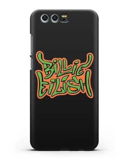 Чехол с логотипом Billie Eilish силиконовый для Honor 9