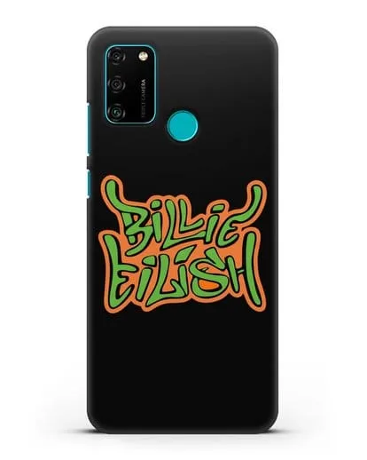 Чехол с логотипом Billie Eilish силиконовый для Honor 9A