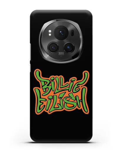 Чехол с логотипом Billie Eilish силиконовый для Honor Magic 6 Pro