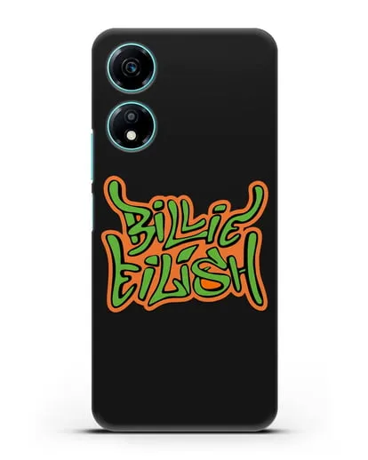 Чехол с логотипом Billie Eilish силиконовый для Honor X5 Plus