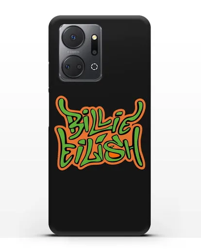 Чехол с логотипом Billie Eilish силиконовый для Honor X7a