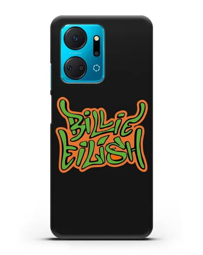Чехол с логотипом Billie Eilish силиконовый для Honor X7a Plus