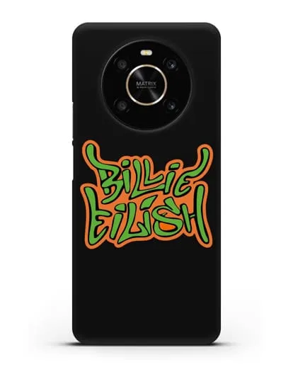 Чехол с логотипом Billie Eilish силиконовый для Honor X9