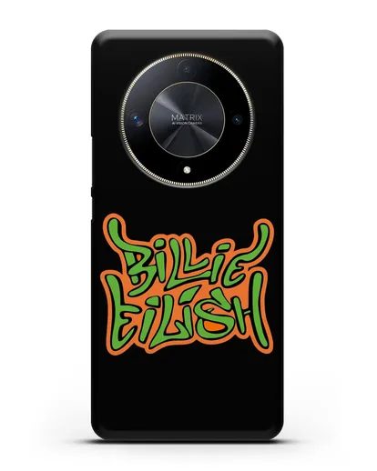 Чехол с логотипом Billie Eilish силиконовый для Honor X9b