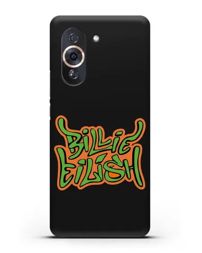 Чехол с логотипом Billie Eilish силиконовый для Huawei Nova 10
