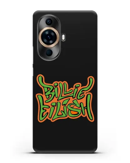 Чехол с логотипом Billie Eilish силиконовый для Huawei Nova 11 Pro