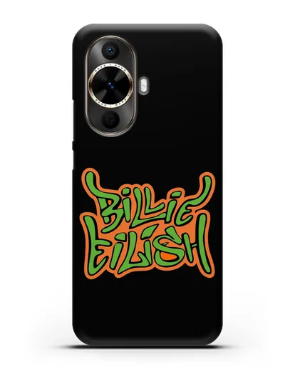 Чехол с логотипом Billie Eilish силиконовый для Huawei Nova 12s