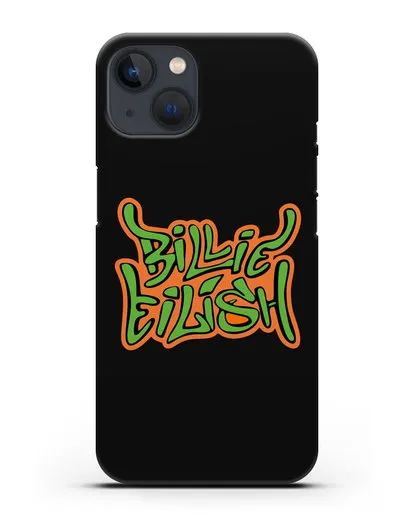 Чехол с логотипом Billie Eilish силиконовый для iPhone 13