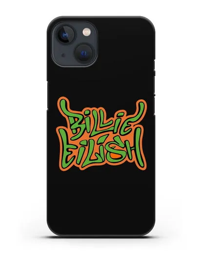 Чехол с логотипом Billie Eilish силиконовый для iPhone 13 Mini