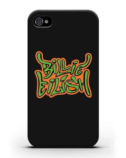Чехол с логотипом Billie Eilish силиконовый для iPhone 4/4s