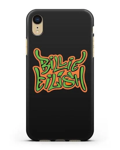 Чехол с логотипом Billie Eilish силиконовый для iPhone XR