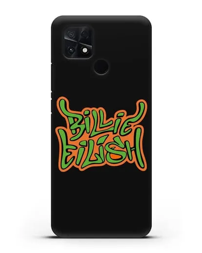 Чехол с логотипом Billie Eilish силиконовый для Xiaomi Poco C40