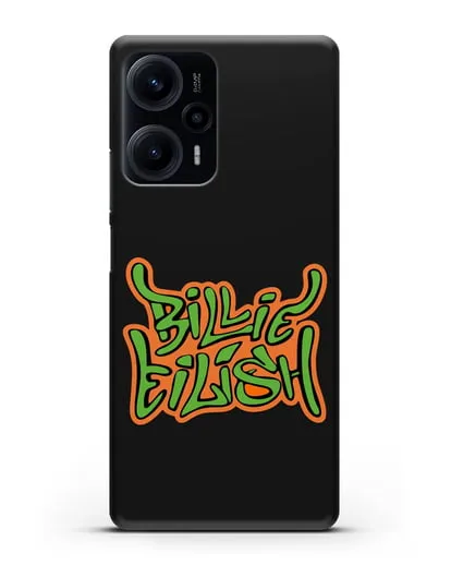 Чехол с логотипом Billie Eilish силиконовый для Xiaomi Poco F5