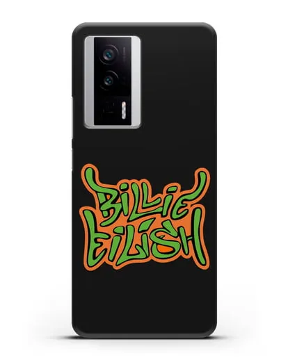 Чехол с логотипом Billie Eilish силиконовый для Xiaomi Poco F5 Pro