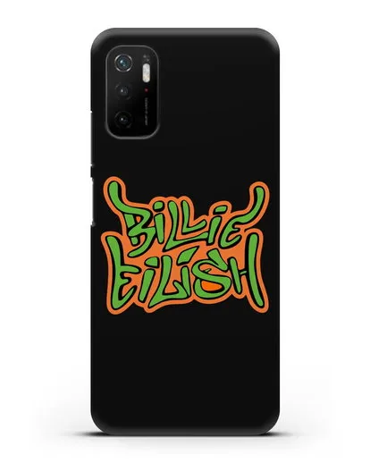 Чехол с логотипом Billie Eilish силиконовый для Xiaomi Poco M3 Pro