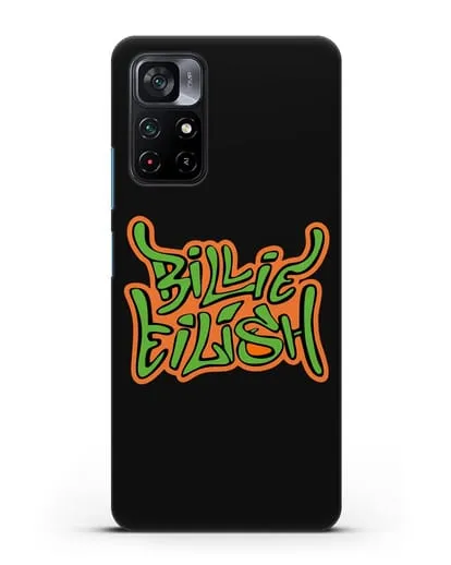 Чехол с логотипом Billie Eilish силиконовый для Xiaomi Poco M4 Pro 5G