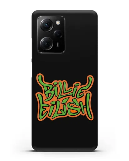 Чехол с логотипом Billie Eilish силиконовый для Xiaomi Poco X5 Pro