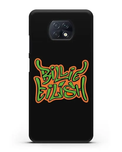 Чехол с логотипом Billie Eilish силиконовый для Xiaomi Redmi Note 9T