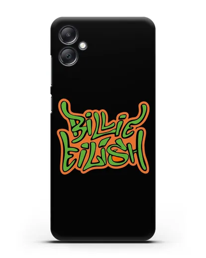 Чехол с логотипом Billie Eilish силиконовый для Samsung Galaxy A05 [SM-A055]