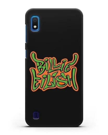 Чехол с логотипом Billie Eilish силиконовый для Samsung Galaxy A10 [SM-A105F]