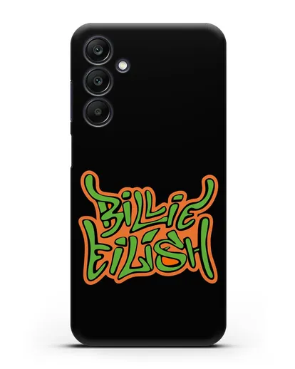 Чехол с логотипом Billie Eilish силиконовый для Samsung Galaxy A25 [SM-A256]