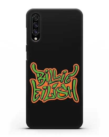 Чехол с логотипом Billie Eilish силиконовый для Samsung Galaxy A30s [SM-A307FN]
