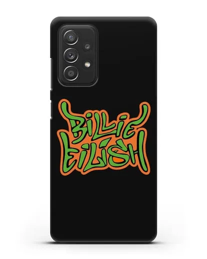 Чехол с логотипом Billie Eilish силиконовый для Samsung Galaxy A53