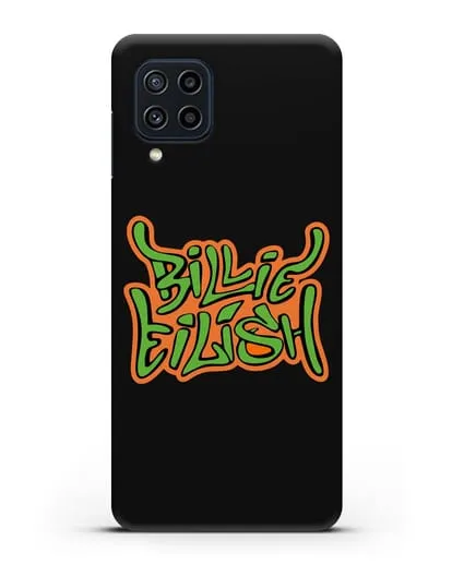 Чехол с логотипом Billie Eilish силиконовый для Samsung Galaxy M22 [M225F]