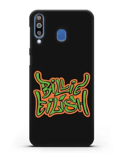 Чехол с логотипом Billie Eilish силиконовый для Samsung Galaxy M30 [SM-M305F]