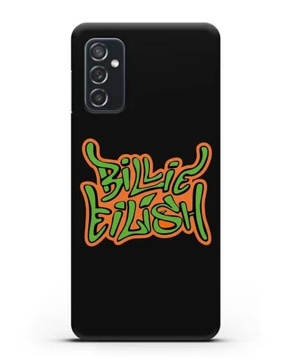 Чехол с логотипом Billie Eilish силиконовый для Samsung Galaxy M52 [M526B]