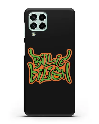 Чехол с логотипом Billie Eilish силиконовый для Samsung Galaxy M53 [SM-M536]