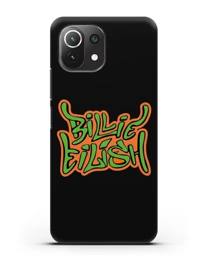 Чехол с логотипом Billie Eilish силиконовый для Xiaomi 11 Lite